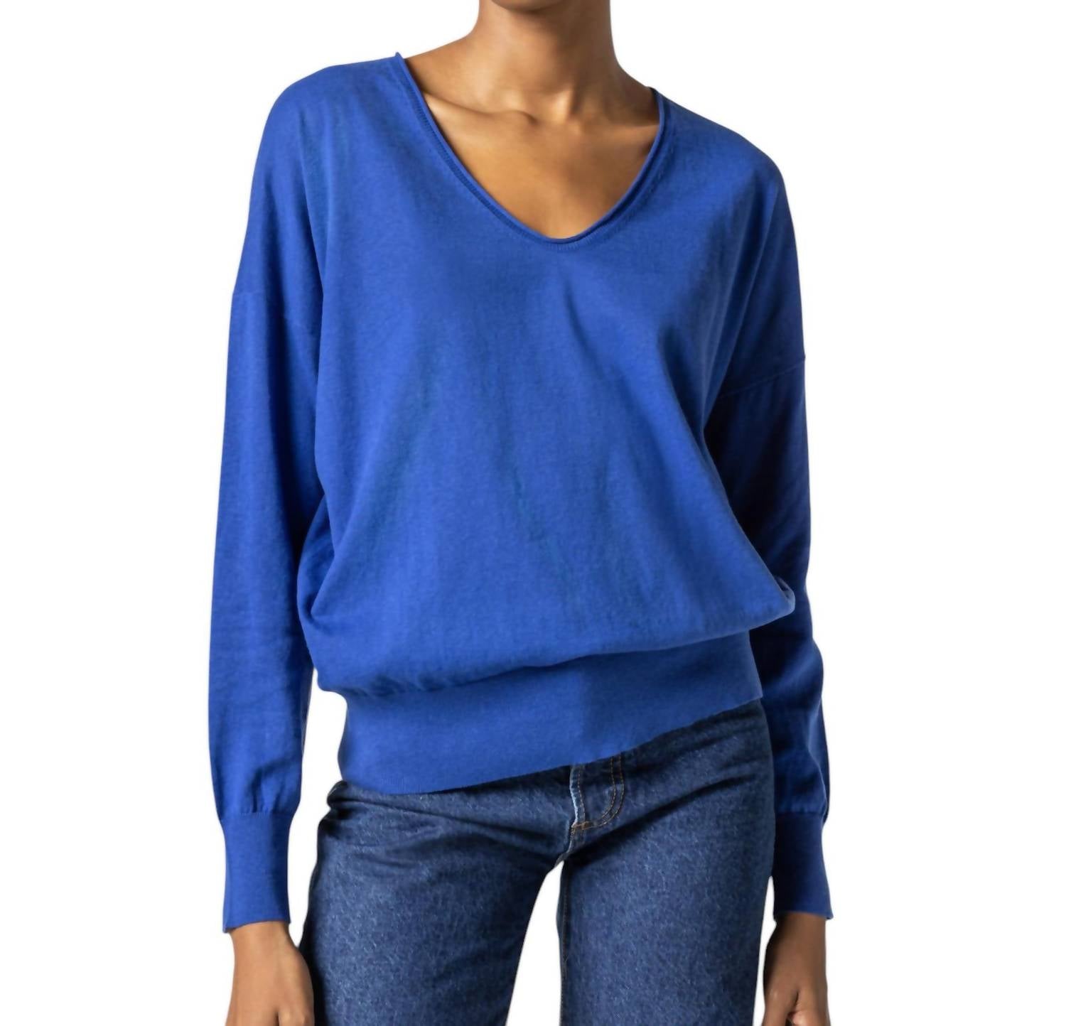 Свободный повседневный свитер цвета кобальта Lilla P, цвет cobalt
Свободный повседневный свитер цвета кобальта Lilla P, цвет cobalt