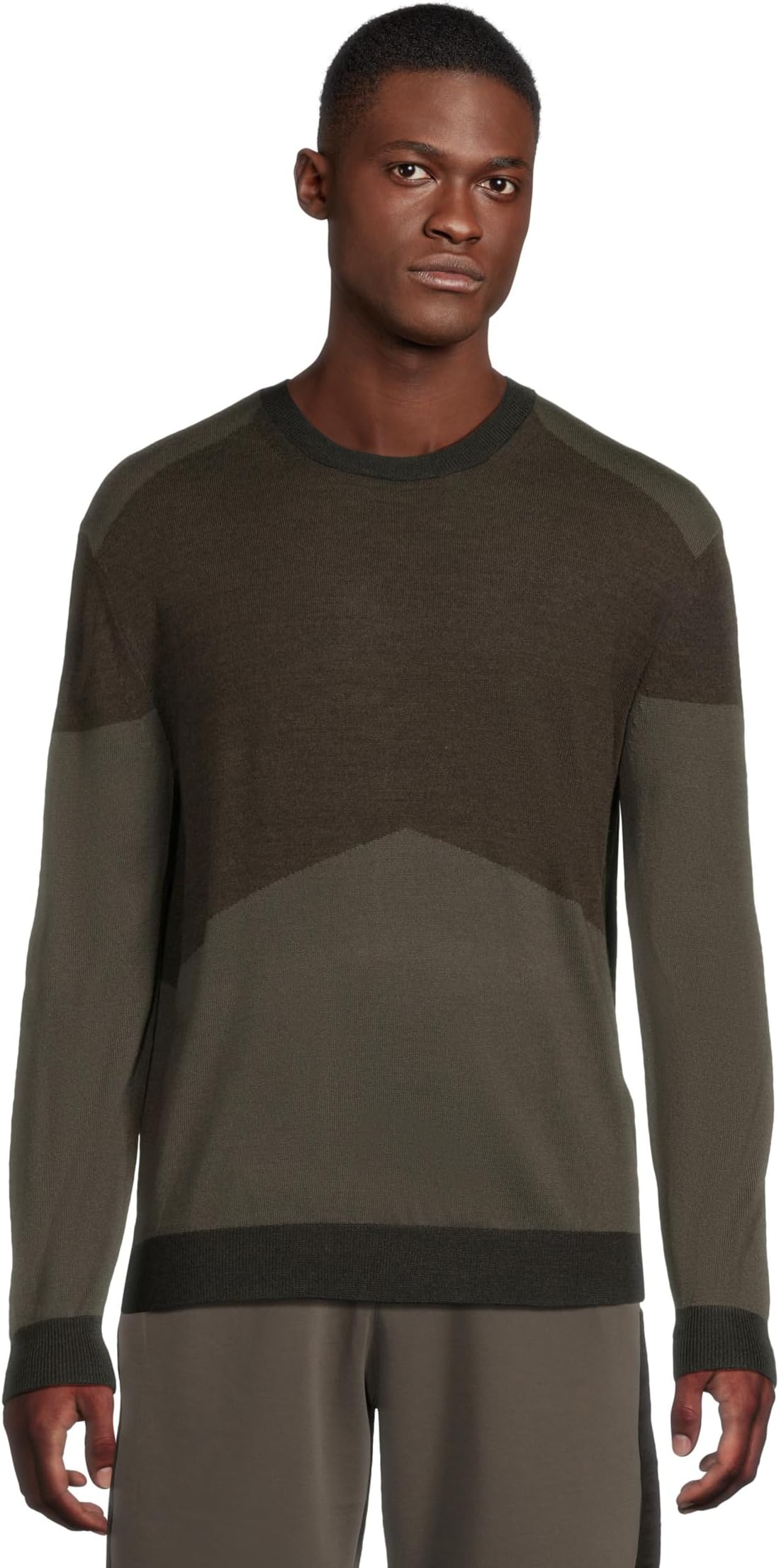 Свитер Armani Exchange Men's Wool Blend Pullover, Sauge/Chocolate Mel
Свитер Armani Exchange Men's Wool Blend Pullover, Sauge/Chocolate Mel