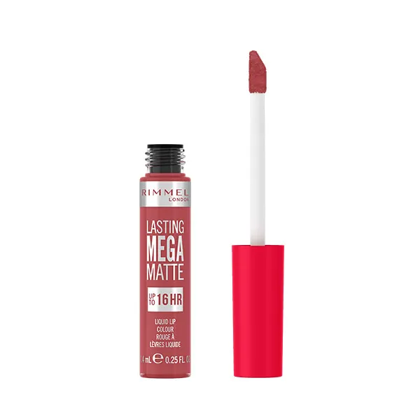 Матовая помада Lasting Mega Matte Rimmel London, цвет rosa shine 
Матовая помада Lasting Mega Matte Rimmel London, цвет rosa shine