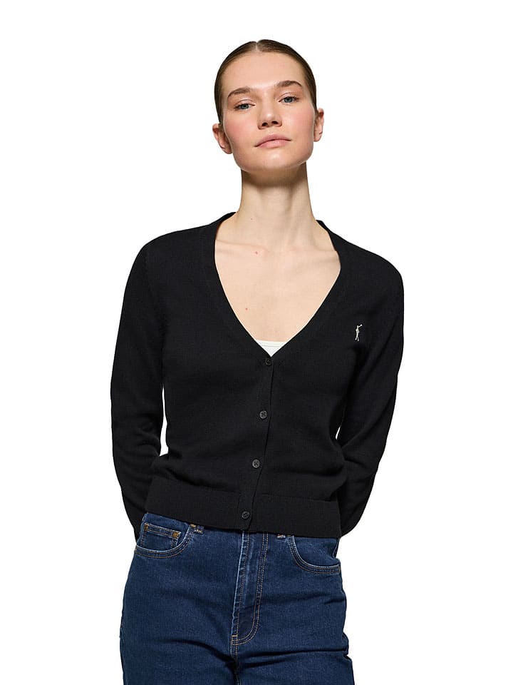 Кардиган черного цвета Polo Club
Кардиган черного цвета Polo Club