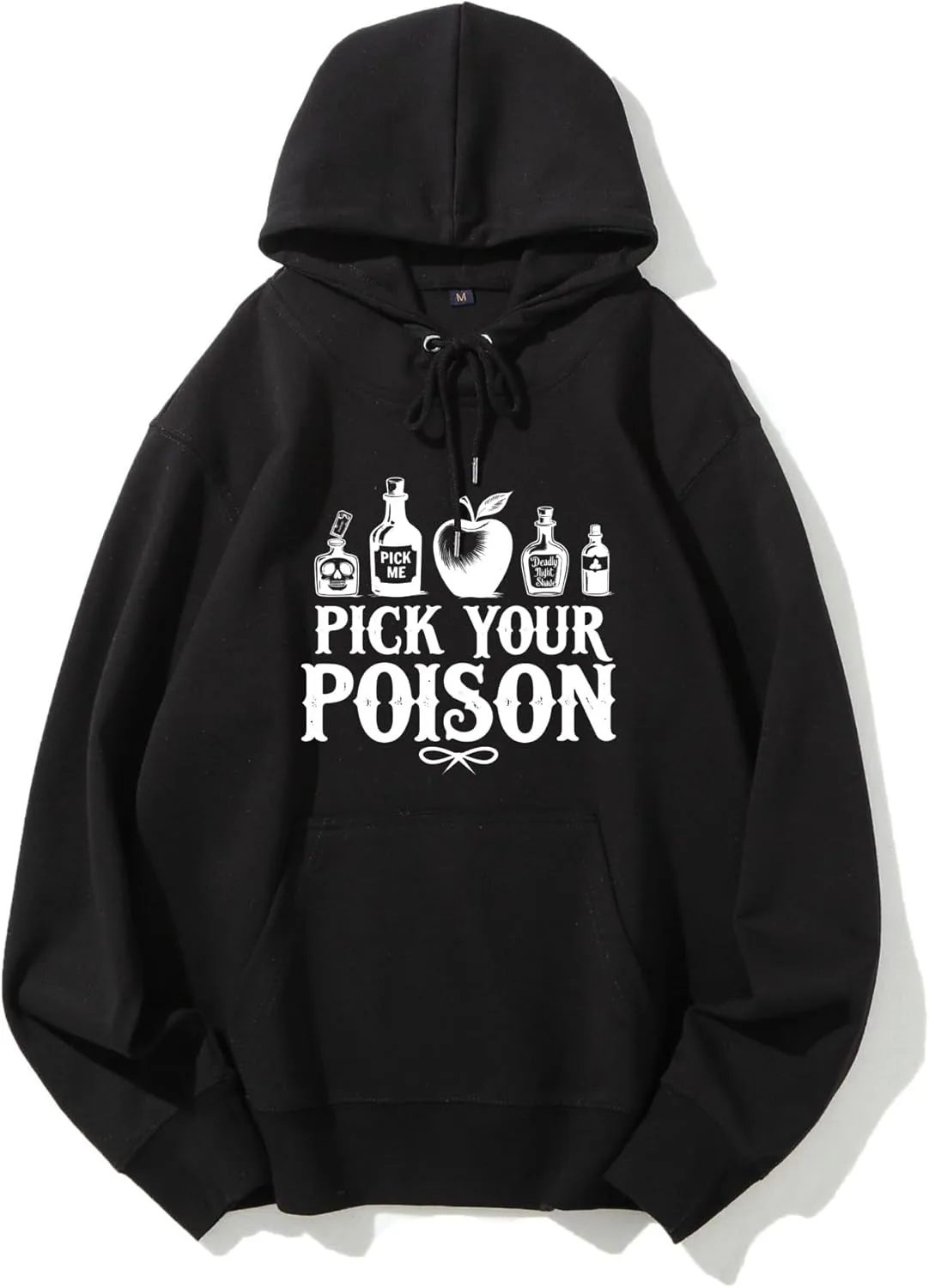 Толстовка VETALLO с капюшоном, принт "Pick Your Poison Apple Bottle", флисовая, с карманами
Толстовка VETALLO с капюшоном, принт "Pick Your Poison Apple Bottle", флисовая, с карманами
