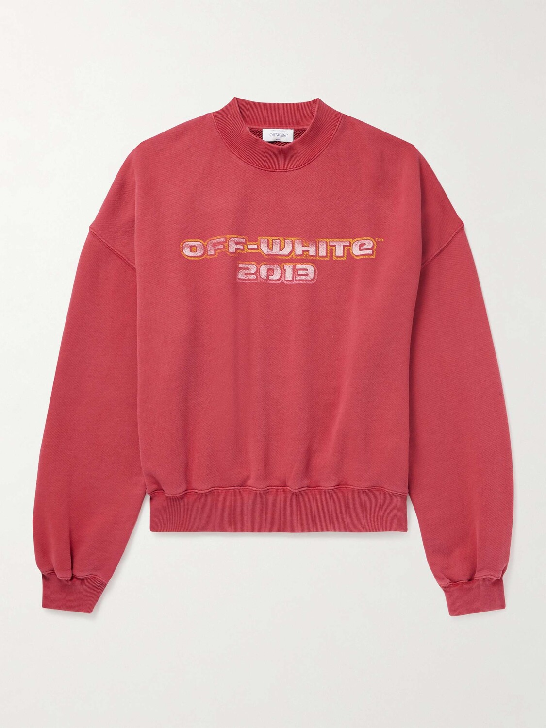 Толстовка из хлопкового джерси с принтом Off-White Digit Bacchus, красный
Толстовка из хлопкового джерси с принтом Off-White Digit Bacchus, красный