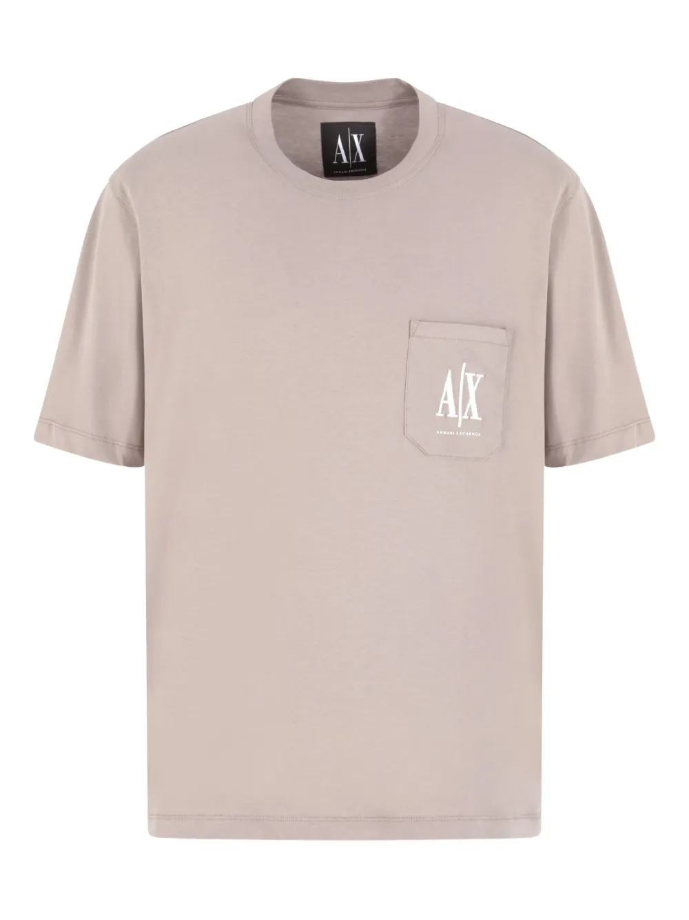 Футболка с накладным карманом и логотипом Armani Exchange, бежевый
Футболка с накладным карманом и логотипом Armani Exchange, бежевый