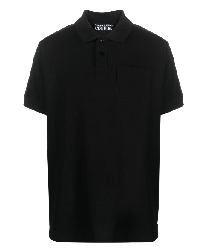 Рубашка-Поло с короткими рукавами. Versace Jeans Couture, черный
Рубашка-Поло с короткими рукавами. Versace Jeans Couture, черный