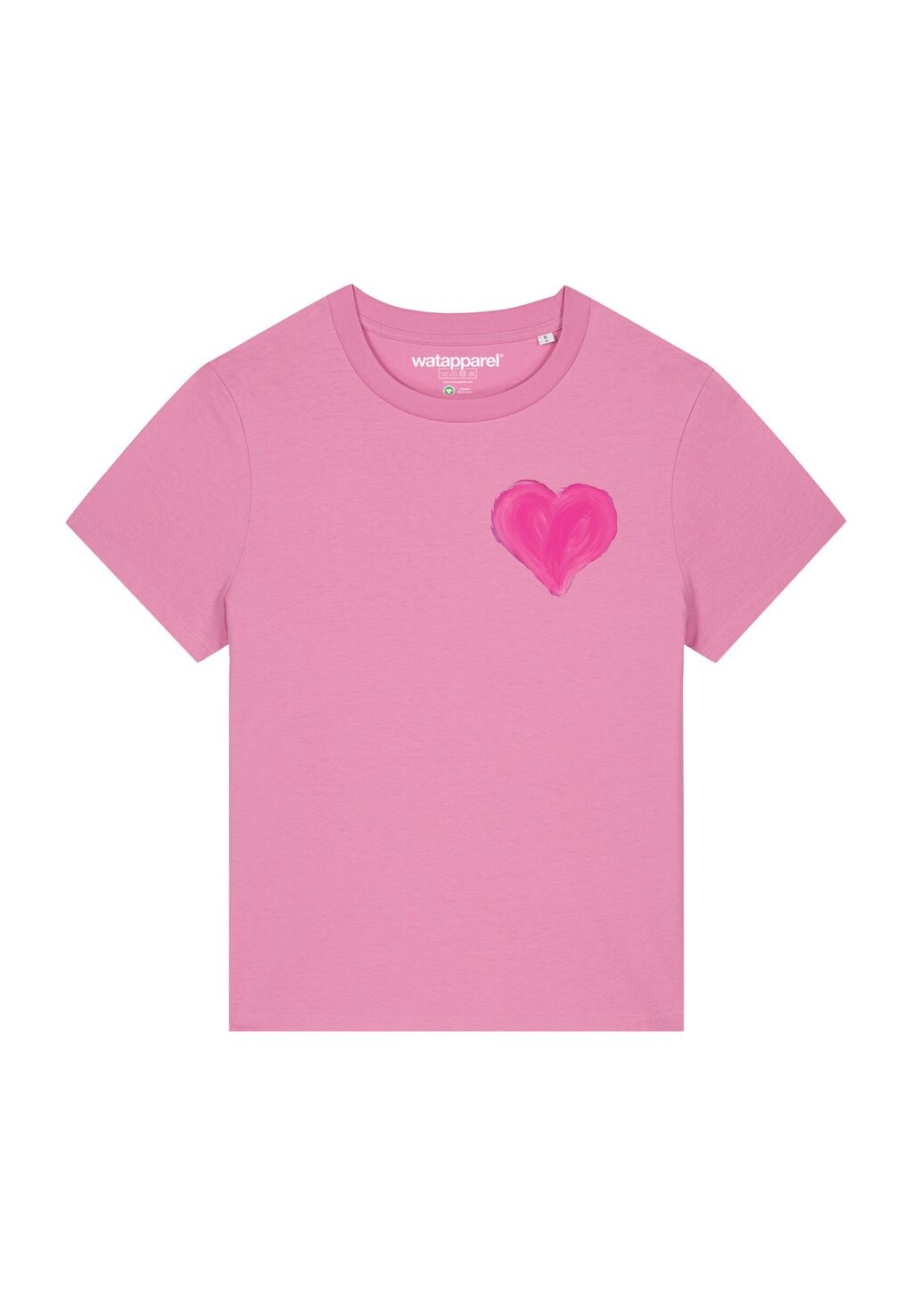 Футболка с принтом PINK HEART Watapparel, цвет bubble pink
Футболка с принтом PINK HEART Watapparel, цвет bubble pink