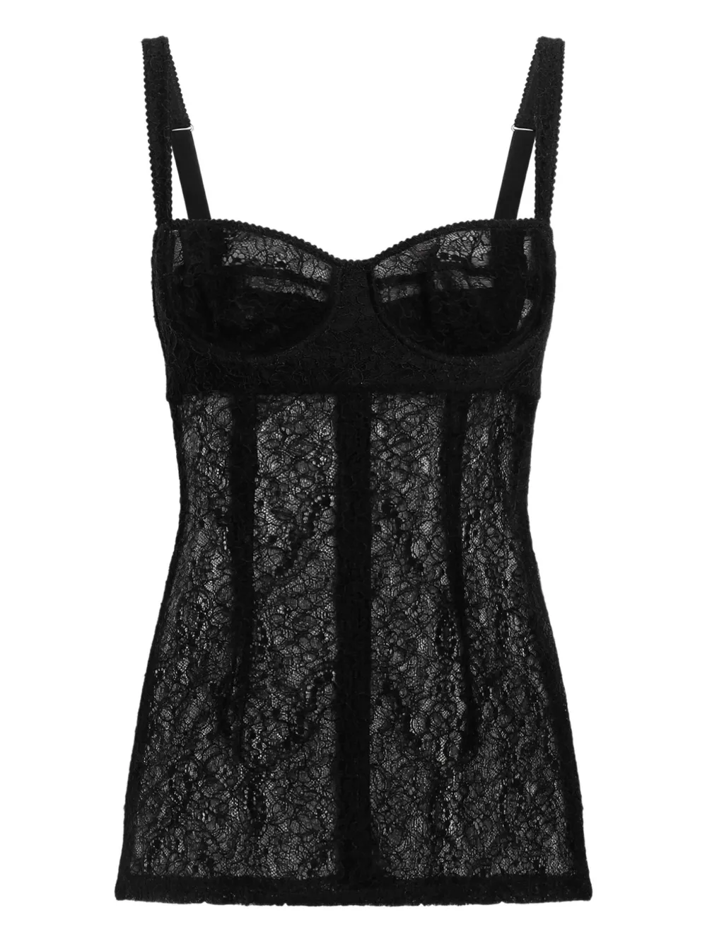 Кружевной топ-корсет DOLCE & GABBANA, черный
Кружевной топ-корсет DOLCE & GABBANA, черный