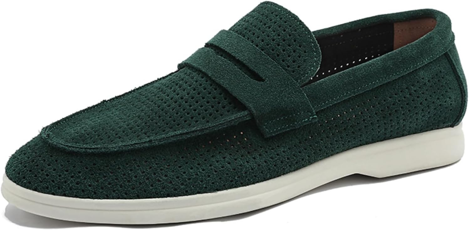 Мужские повседневные лоферы, мокасины, из натуральной кожи, перфорированные, дышащие, на липучке, с белой подошвой, удобные, летние, повседневные Foapts
Мужские повседневные лоферы, мокасины, из натуральной кожи, перфорированные, дышащие, на липучке, с белой подошвой, удобные, летние, повседневные Foapts