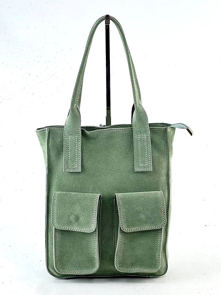 Кожаная сумка через плечо "Floriana" мятного цвета - (Ш)24 x (В)30 x (Г)8 см Marlon
Кожаная сумка через плечо "Floriana" мятного цвета - (Ш)24 x (В)30 x (Г)8 см Marlon