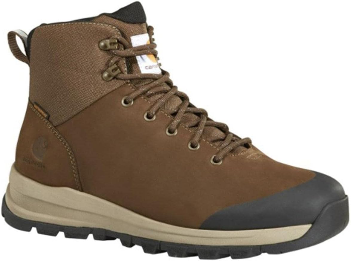 Carhartt мужские водонепроницаемые ботинки для походов с 5-дюймовым носком Alloy, Dark Brown
Carhartt мужские водонепроницаемые ботинки для походов с 5-дюймовым носком Alloy, Dark Brown