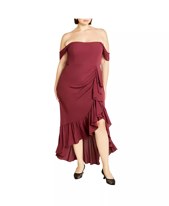 Платье макси Rosabella больших размеров CITY CHIC, красный
Платье макси Rosabella больших размеров CITY CHIC, красный