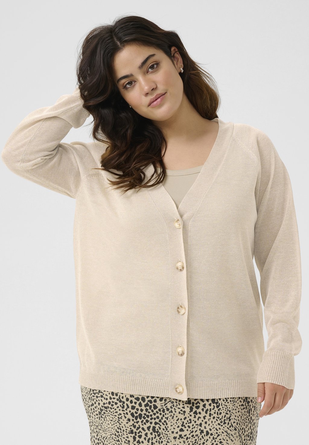 Кардиган KCLINNA Kaffe Curve, бежевый
Кардиган KCLINNA Kaffe Curve, бежевый
