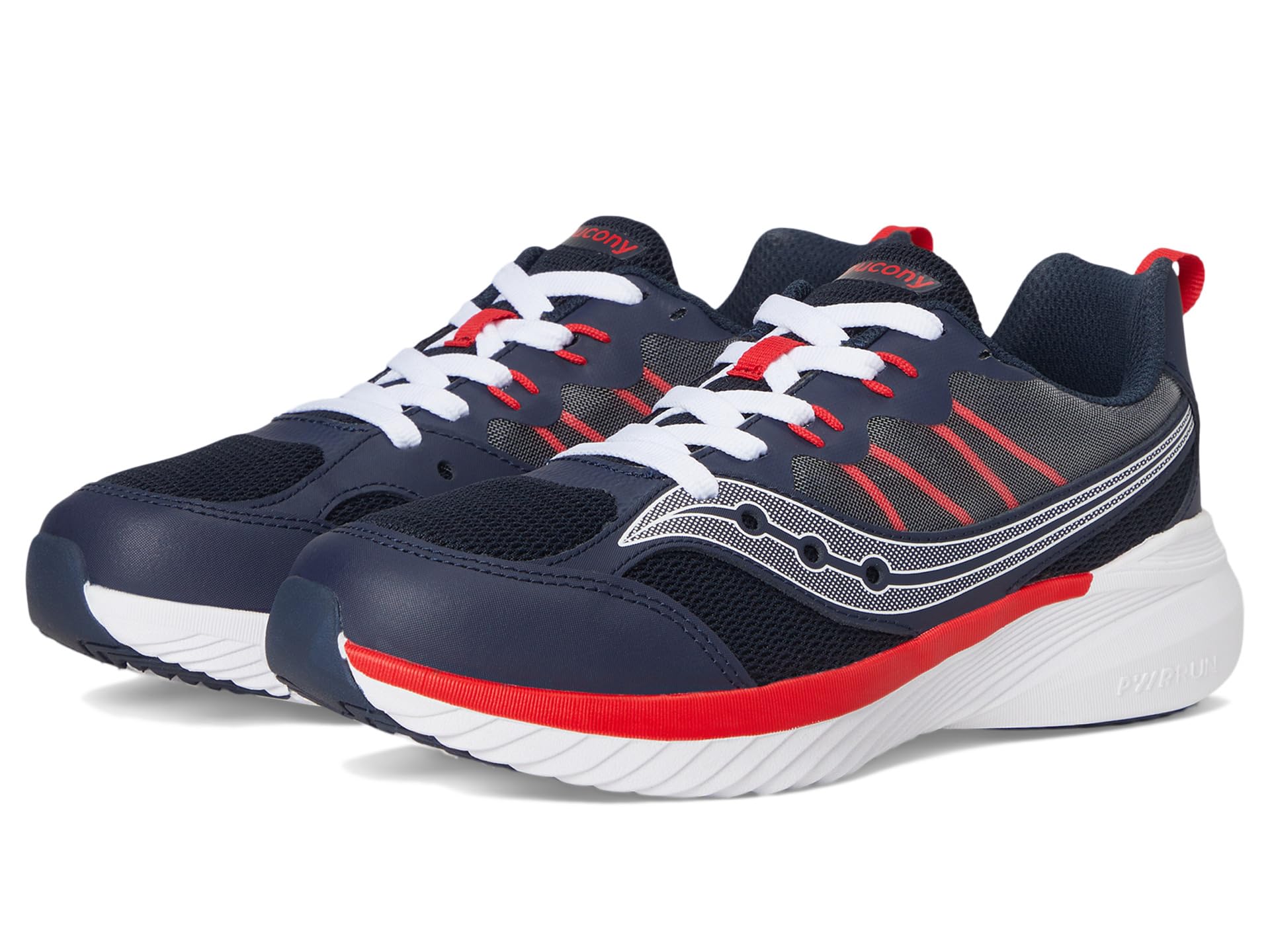 Кроссовки Saucony Kids Endorphin KDZ 2.0, цвет Navy/Red
Кроссовки Saucony Kids Endorphin KDZ 2.0, цвет Navy/Red