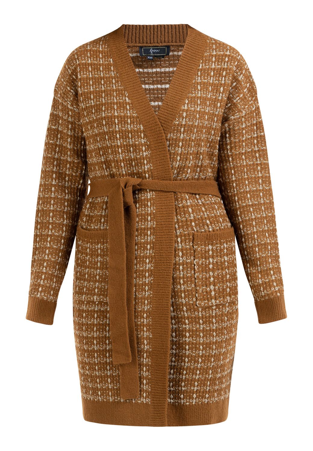 Толстовка faina Cardigan, коричневый
Толстовка faina Cardigan, коричневый