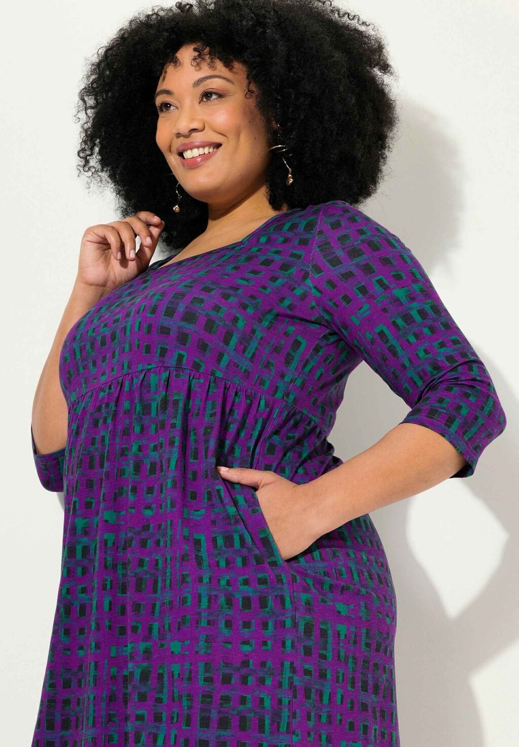 Топ с длинными рукавами ABSTRACT 3/4 SLEEVE Ulla Popken, фиолетовый
Топ с длинными рукавами ABSTRACT 3/4 SLEEVE Ulla Popken, фиолетовый