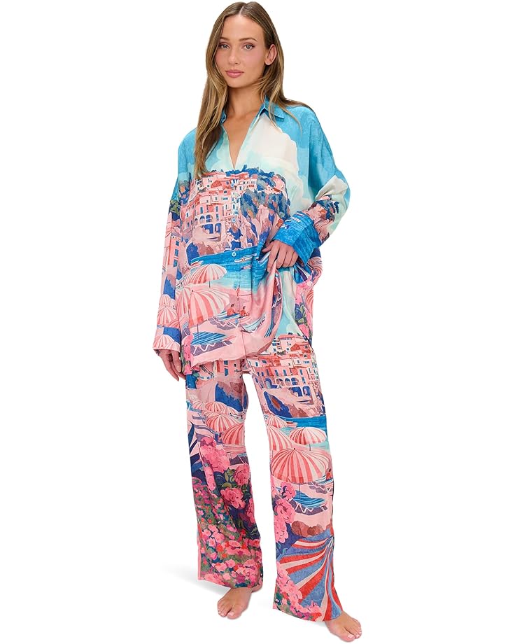 Женский пижамный комплект Show Me Your Mumu Overslept, Oasis Beach Club Silky
Женский пижамный комплект Show Me Your Mumu Overslept, Oasis Beach Club Silky