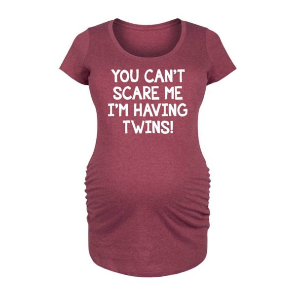 Футболка с надписью «Материнство, ты не можешь напугать меня, если у меня будут близнецы» Licensed Character, красный
Футболка с надписью «Материнство, ты не можешь напугать меня, если у меня будут близнецы» Licensed Character, красный
