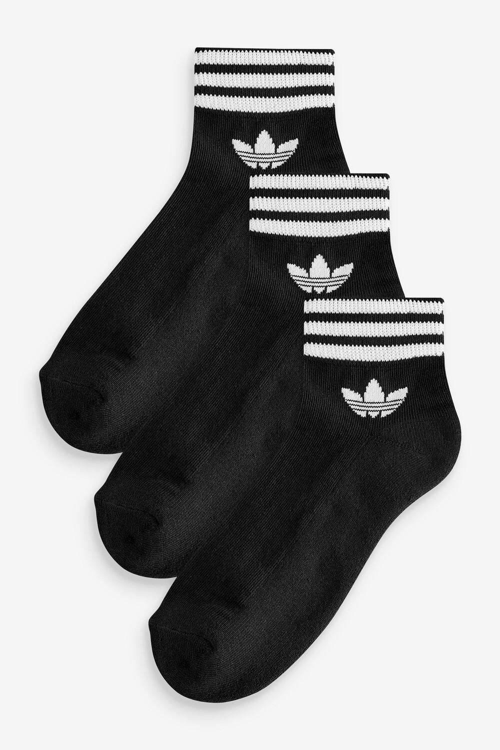 Носки с трилистником, 3 упаковки Adidas, черный
Носки с трилистником, 3 упаковки Adidas, черный