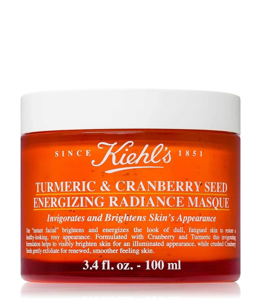 Медицинская маска Kiehl's Turmeric & Cranberry Seed Energizing Radiance Masque, 100 ml
Медицинская маска Kiehl's Turmeric & Cranberry Seed Energizing Radiance Masque, 100 ml