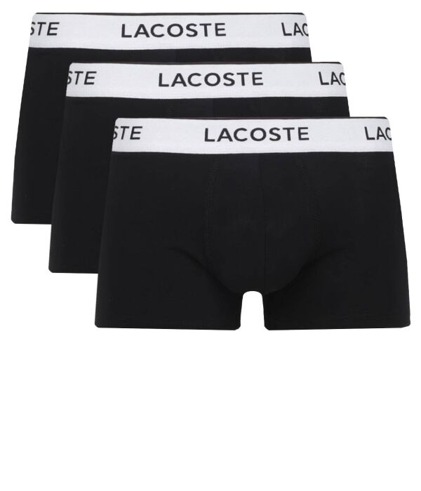 Трусы 3 шт. Lacoste, черный
Трусы 3 шт. Lacoste, черный