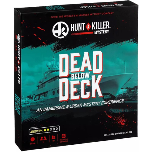 Настольная игра Hunt For A Killer: Dead Below Deck
Настольная игра Hunt For A Killer: Dead Below Deck