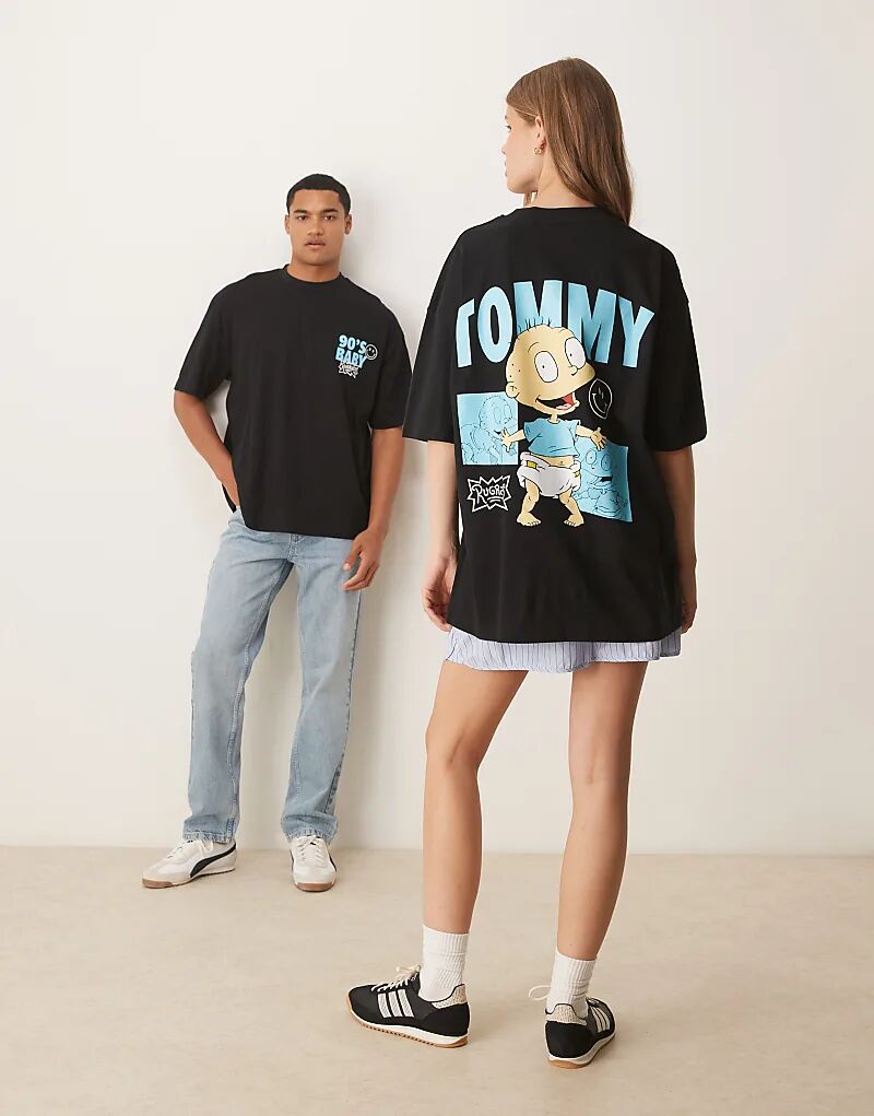 Футболка унисекс оверсайз ASOS DESIGN с принтом «Ох уж эти детки Томми» черного цвета
Футболка унисекс оверсайз ASOS DESIGN с принтом «Ох уж эти детки Томми» черного цвета