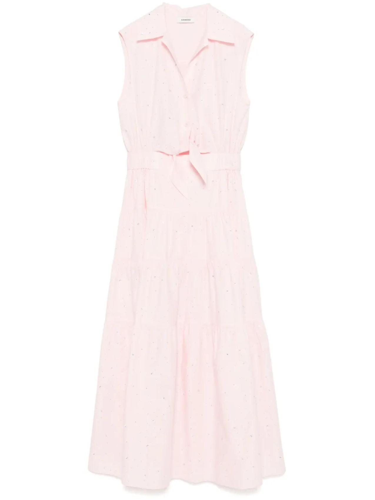 Платье миди с кристаллами SANDRO, розовый
Платье миди с кристаллами SANDRO, розовый