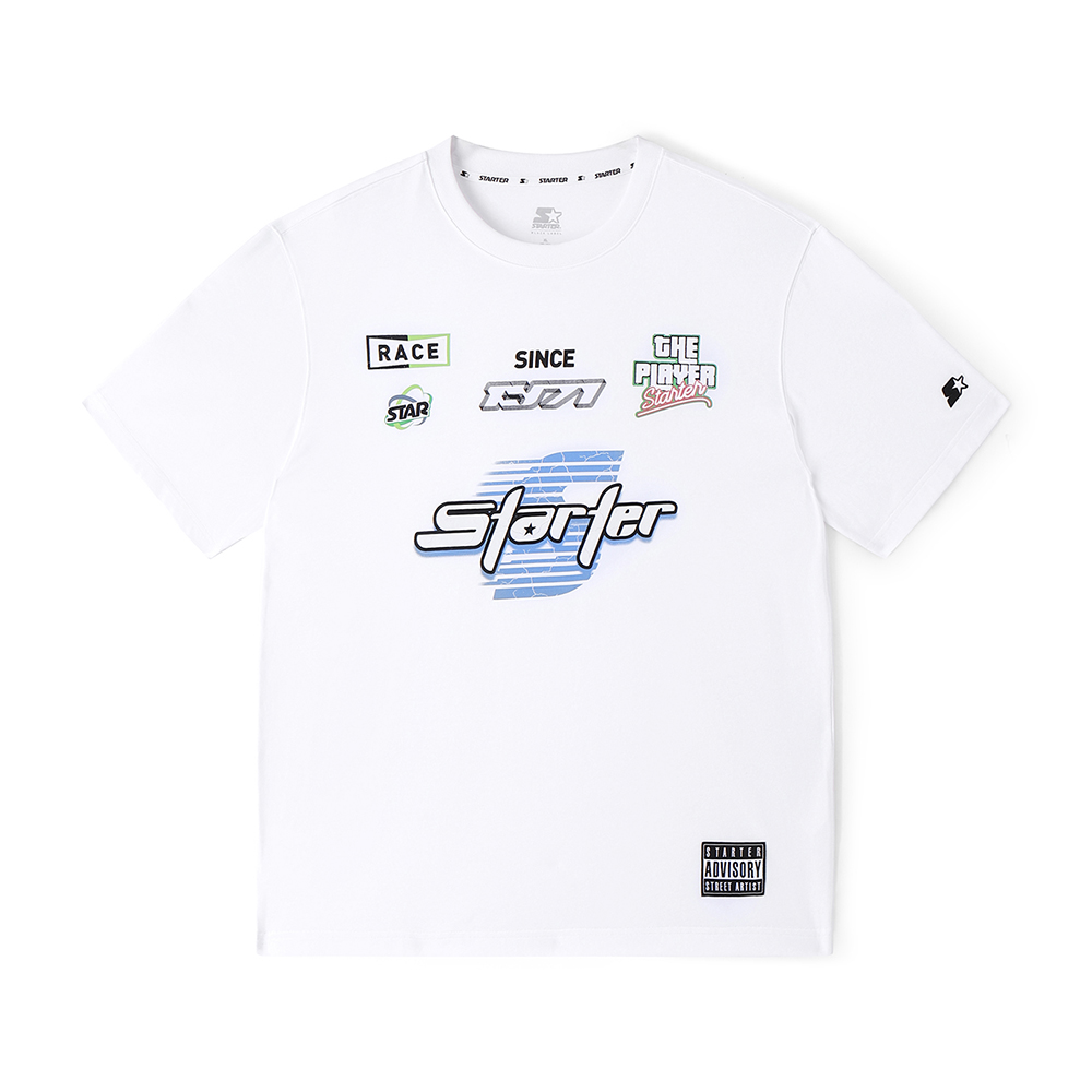 Футболка унисекс белая STARTER
Футболка унисекс белая STARTER