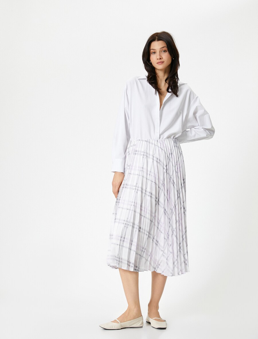 Миди юбка Koton, White
Миди юбка Koton, White