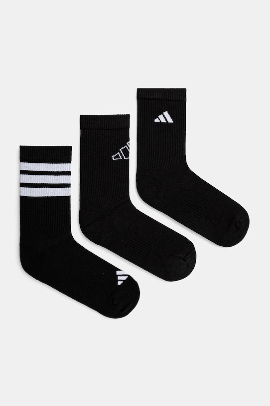 Носки 3 пары Adidas, черный 
Носки 3 пары Adidas, черный