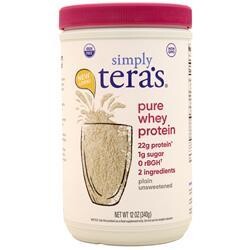Tera's Whey Simply Tera's Чистый сывороточный протеин простой несладкий 12 унций
Tera's Whey Simply Tera's Чистый сывороточный протеин простой несладкий 12 унций