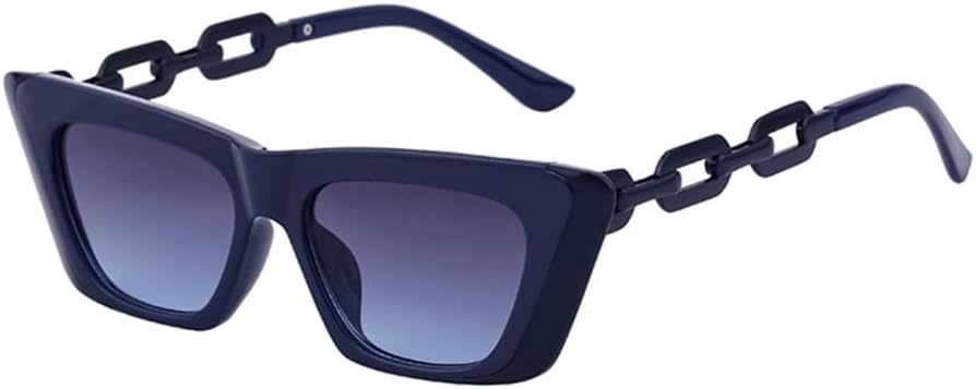 Винтажные маленькие солнцезащитные очки для женщин 2027 года с металлическими цепочками на дужках, модные очки-«кошачий глаз», защита от ультрафиолета UV400 MTZJH, C3gray Blue
Винтажные маленькие солнцезащитные очки для женщин 2027 года с металлическими цепочками на дужках, модные очки-«кошачий глаз», защита от ультрафиолета UV400 MTZJH, C3gray Blue