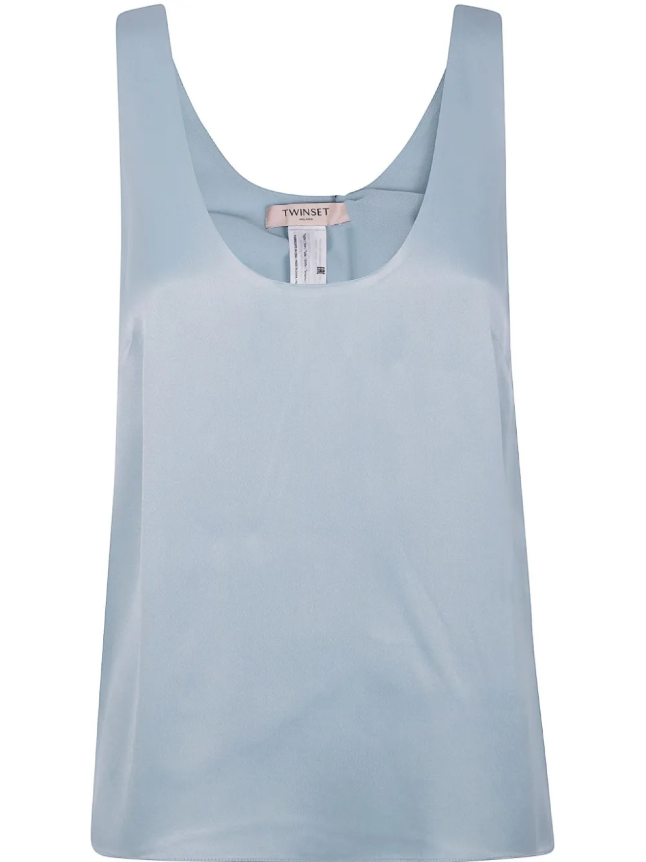 TWINSET атласная блузка, синий
TWINSET атласная блузка, синий