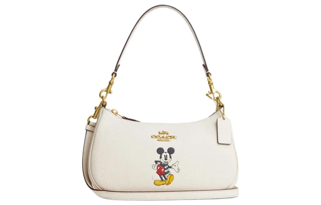 Сумка через плечо из телячьей кожи Teri белая COACH
Сумка через плечо из телячьей кожи Teri белая COACH