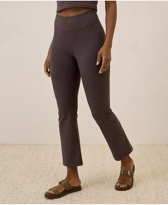 Женские укороченные леггинсы Bootcut из хлопка On the GoTo Pact, коричневый
Женские укороченные леггинсы Bootcut из хлопка On the GoTo Pact, коричневый