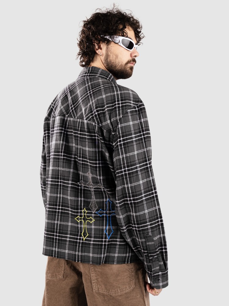 Рубашка Ninth Hall Boxy Crosses And Rhinestones Hemd, black
Рубашка Ninth Hall Boxy Crosses And Rhinestones Hemd, black