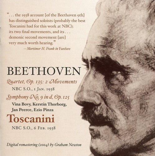 CD диск Beethoven / Toscanini / NBC So / Bovy / Thorborg: Toscanini Conducts Symphony 9
CD диск Beethoven / Toscanini / NBC So / Bovy / Thorborg: Toscanini Conducts Symphony 9