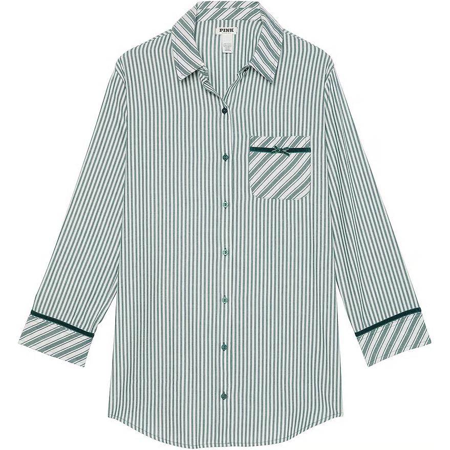 Victoria's Secret Розовая праздничная фланелевая пижамная рубашка с бархатной отделкой /DFS топ для пижамы Women's Dark Jungle Stripes
Victoria's Secret Розовая праздничная фланелевая пижамная рубашка с бархатной отделкой /DFS топ для пижамы Women's Dark Jungle Stripes