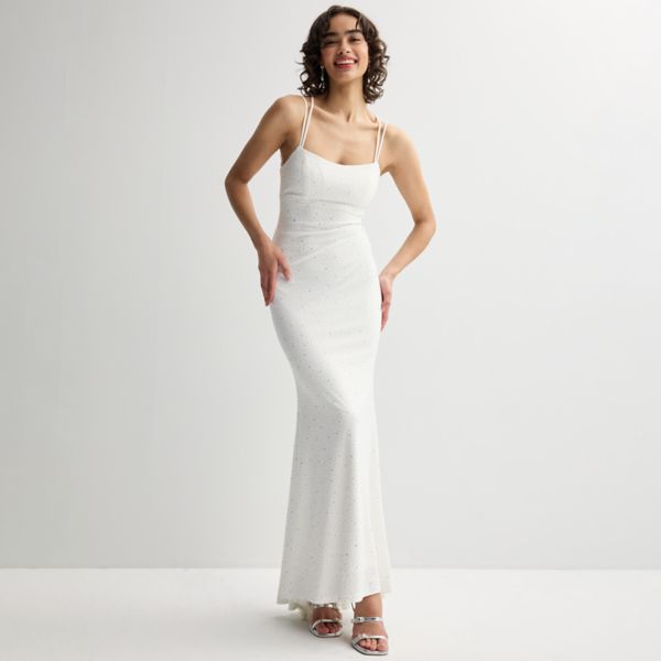 Платье для юниоров со стразами и шнуровкой на спине Jump Apparel, белый
Платье для юниоров со стразами и шнуровкой на спине Jump Apparel, белый