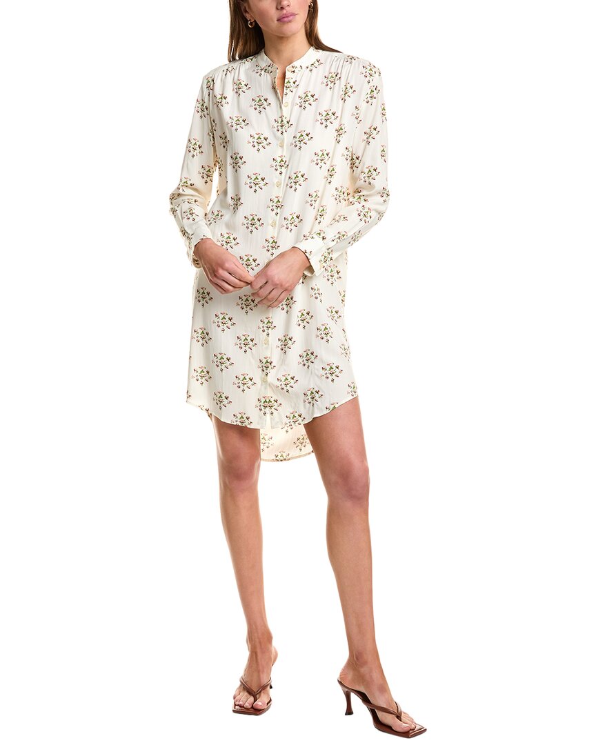 KULE Мини-платье на пуговицах спереди, белый
KULE Мини-платье на пуговицах спереди, белый