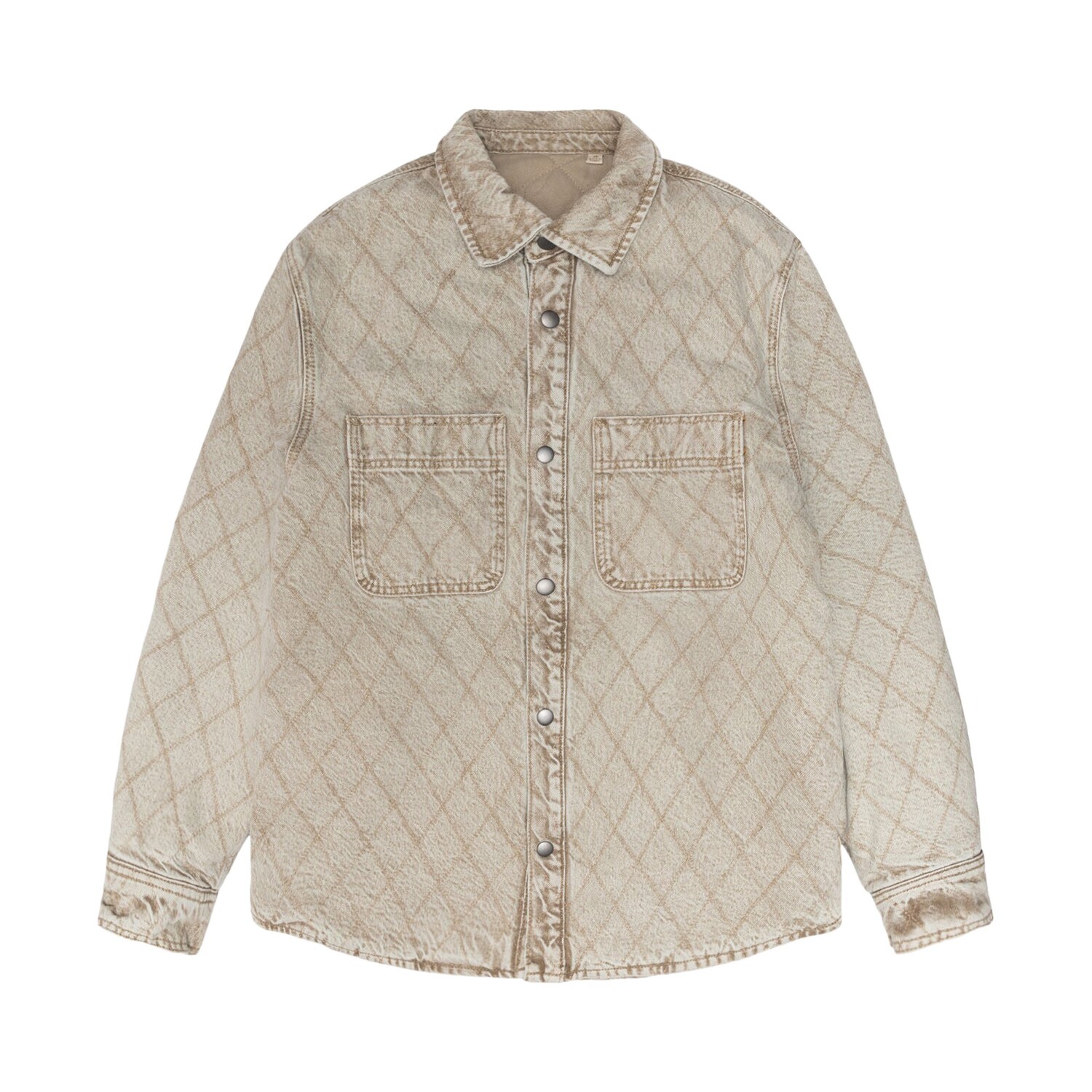 Стеганая джинсовая рубашка Stussy Vintage Washed
Стеганая джинсовая рубашка Stussy Vintage Washed