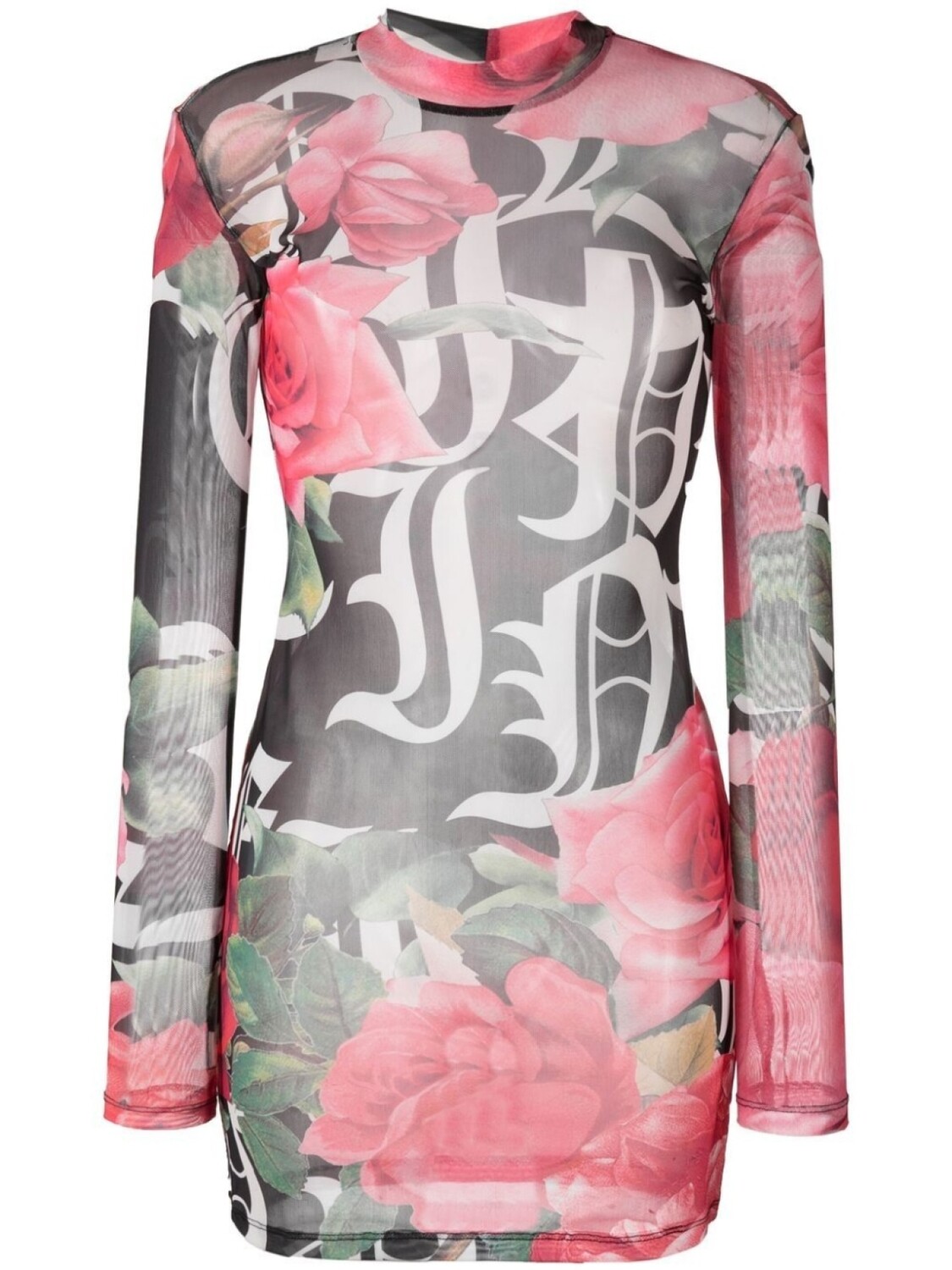 Philipp Plein полупрозрачное платье мини с логотипом, черный
Philipp Plein полупрозрачное платье мини с логотипом, черный