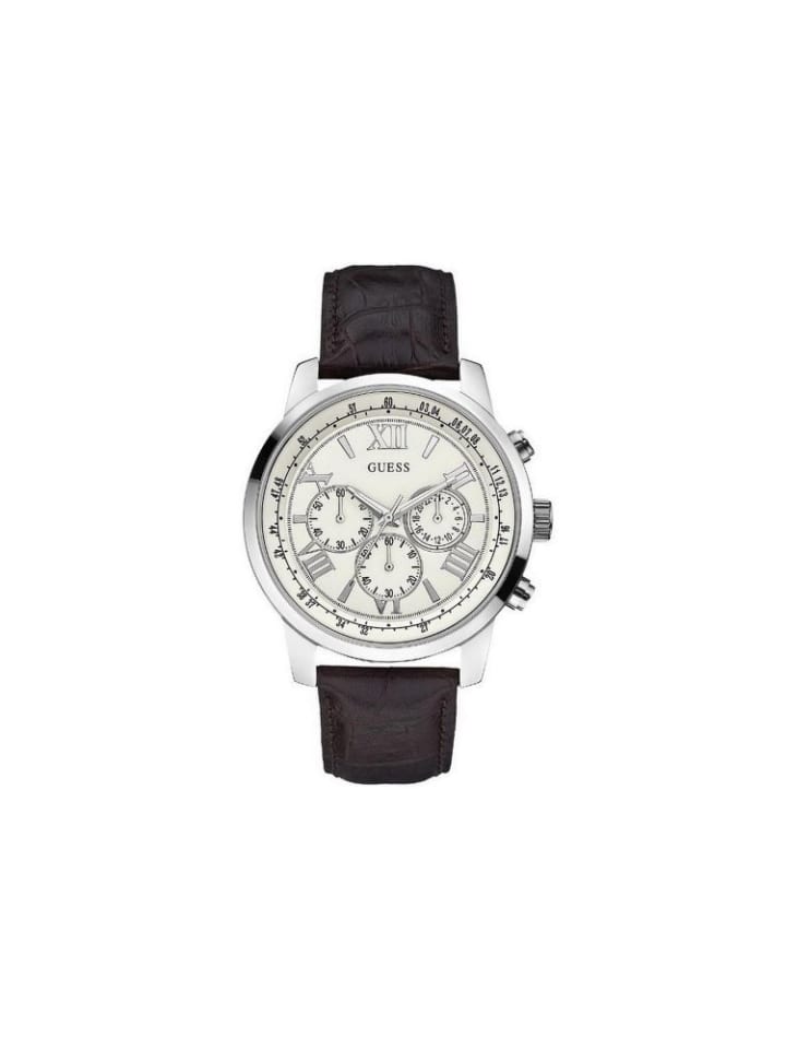 Наручные часы W0380G2 с кожаным ремешком Guess
Наручные часы W0380G2 с кожаным ремешком Guess