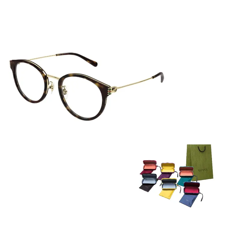 Очки с круглой оправой GUCCI, 002 (tortoiseshell frame/transparent lens)
Очки с круглой оправой GUCCI, 002 (tortoiseshell frame/transparent lens)