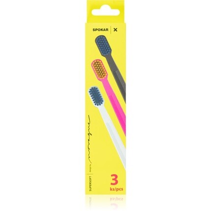 Зубная щетка Spokar Supersoft Ultra Soft 3 шт.
Зубная щетка Spokar Supersoft Ultra Soft 3 шт.