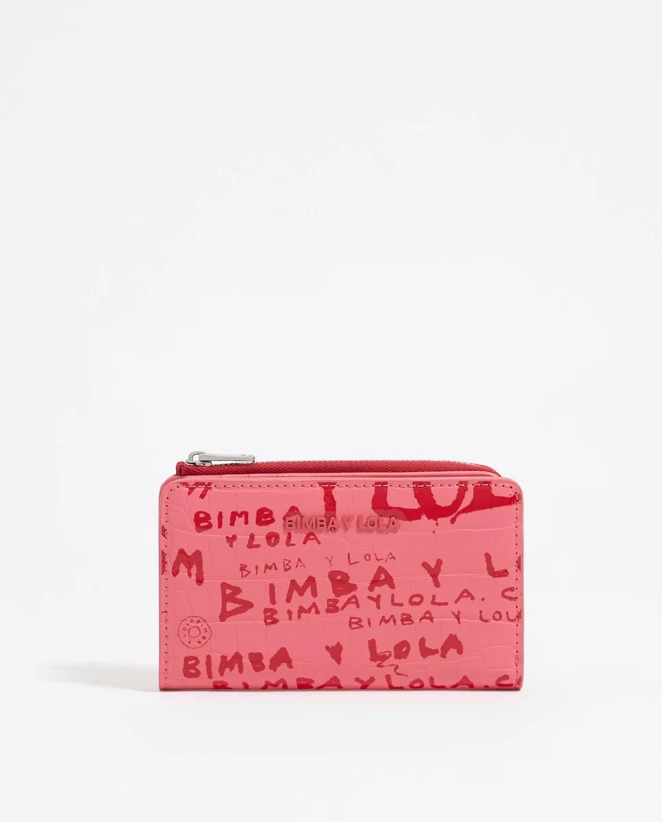 Женская сумка с крокодиловым принтом Bimba Y Lola, розовый
Женская сумка с крокодиловым принтом Bimba Y Lola, розовый