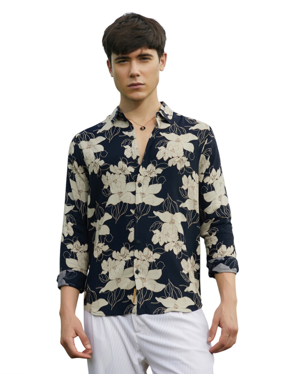 Рубашка на пуговицах классического кроя Campus Sutra Aylin, черный
Рубашка на пуговицах классического кроя Campus Sutra Aylin, черный