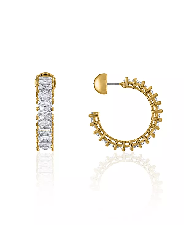 Женские серьги-кольца Sadie из 18-каратного золота с латунью Oma The Label, gold-tone
Женские серьги-кольца Sadie из 18-каратного золота с латунью Oma The Label, gold-tone