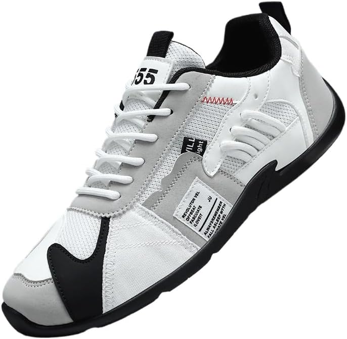 Мужские спортивные кроссовки - легкие дышащие беговые обувь для ежедневного комфорта, Универсальная повседневная обувь Hoalox, белый
Мужские спортивные кроссовки - легкие дышащие беговые обувь для ежедневного комфорта, Универсальная повседневная обувь Hoalox, белый