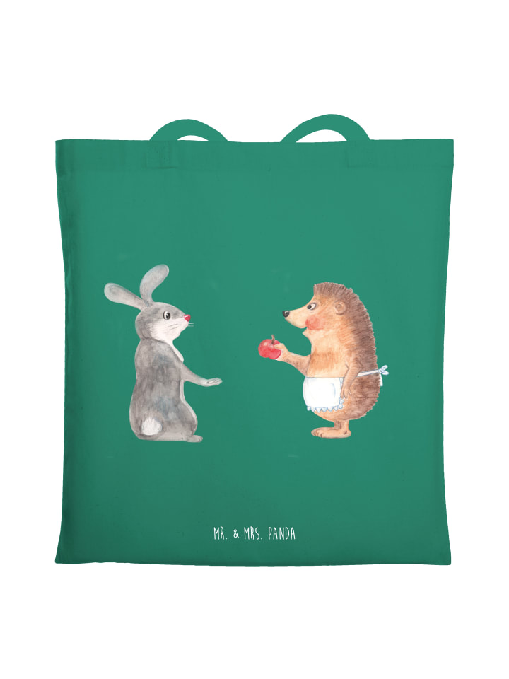 Сумка-шоппер с рисунком кролика и ежа, без преувеличения, мятно-зеленого цвета Mr. & Mrs. Panda
Сумка-шоппер с рисунком кролика и ежа, без преувеличения, мятно-зеленого цвета Mr. & Mrs. Panda