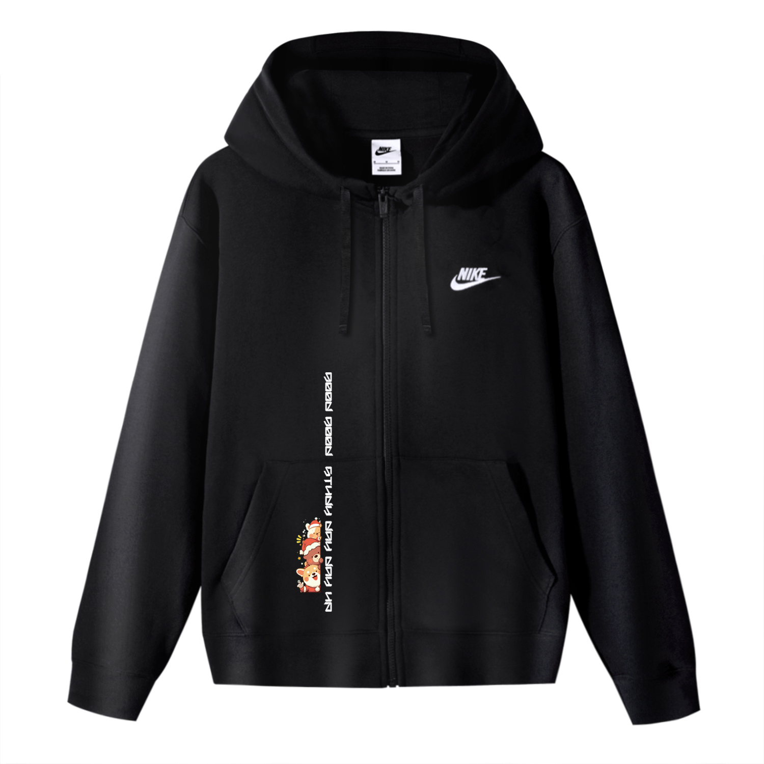 Nike Куртка унисекс черная, Black
Nike Куртка унисекс черная, Black